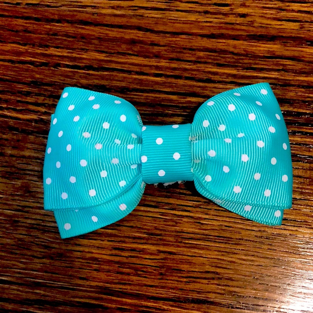 Dog collar bow tie